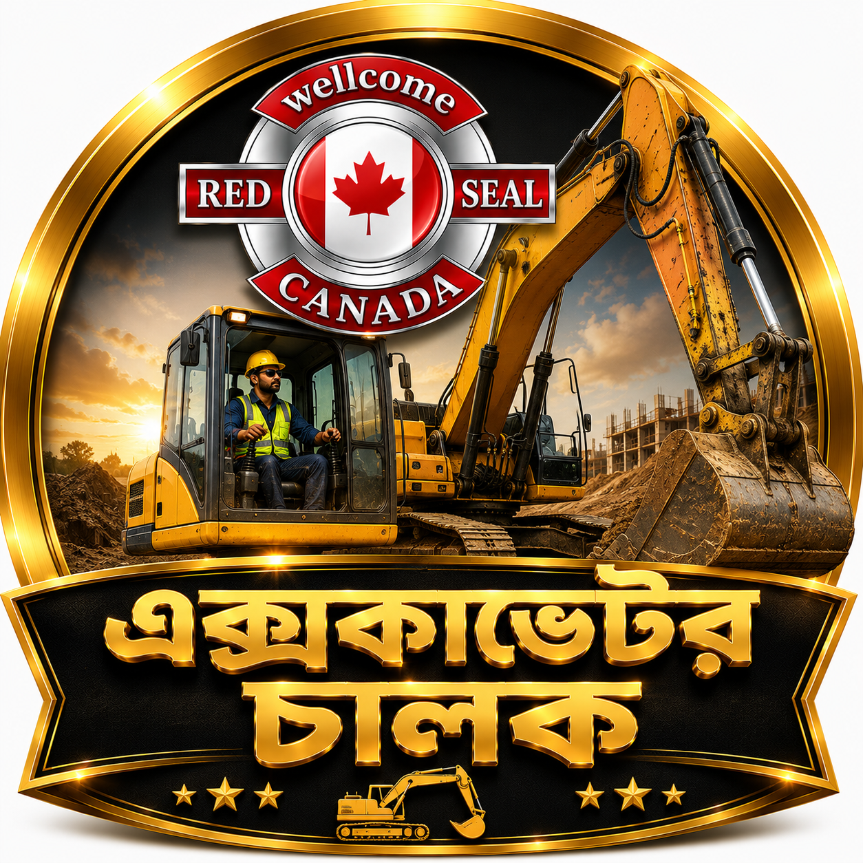 হেভি ইকুইপমেন্ট অপারেটর (Heavy Equipment Operator)Excavator